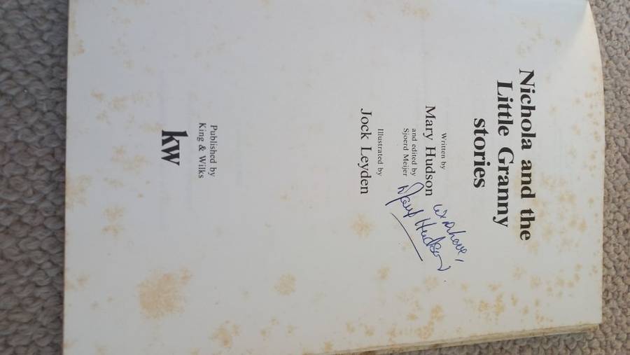 SCARCE AFRICANA-" NICHOLA AND THE LITTLE GRANNY STORIES " SIGNED COPY !!